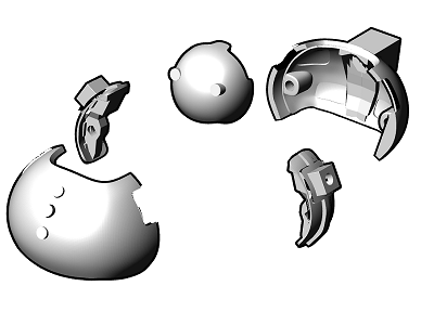 スノーボールパーツ構成