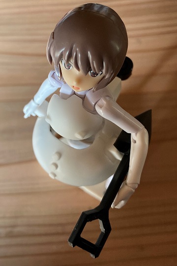 メガミM.S.Gトップスセット装備例。雪かきに行く訳ではない。